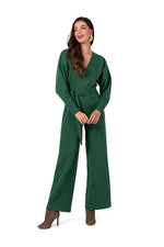 Dress BeWear til dame fra MS StyleHaven, laget av Bomull; Elastan-1, farge Grønn, størrelse s, med 45720 ermer, perfekt til dress