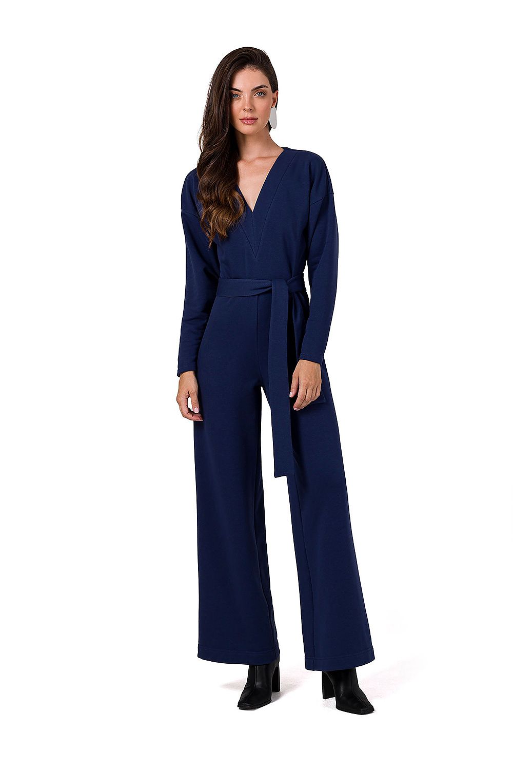 Dress BeWear til dame fra MS StyleHaven, laget av Bomull; Elastan-1, farge Grønn, størrelse L, med 45720 ermer, perfekt til dress