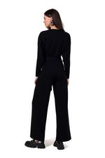 Dress BeWear til dame fra MS StyleHaven, laget av Bomull; Elastan-1, farge Marineblå, størrelse M, med 45720 ermer, perfekt til dress