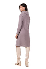 Dagskjole BeWear til dame fra MS StyleHaven, laget av Bomull; Elastan-1, farge Grønn, størrelse XL, med long ermer, perfekt til dress