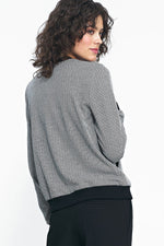Jakke Nife til dame fra MS StyleHaven, laget av polyester; Viskose, farge Svart, størrelse 34, med long ermer, perfekt til casual; dress