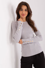 Sjarmerende genser til dame fra MS StyleHaven, størrelse S/M, med long, bukselengde long, kjolelengde short; knee; mini; midi, kjolestil sweater; other