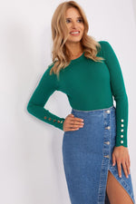 Sjarmerende genser til dame fra MS StyleHaven, størrelse M/L, med long, bukselengde long, kjolelengde short; knee; mini; midi, kjolestil sweater; other
