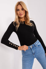 Sjarmerende genser til dame fra MS StyleHaven, størrelse M/L, med long, bukselengde long, kjolelengde short; knee; mini; midi, kjolestil sweater; other
