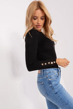 Sjarmerende genser til dame fra MS StyleHaven, størrelse M/L, med long, bukselengde long, kjolelengde short; knee; mini; midi, kjolestil sweater; other