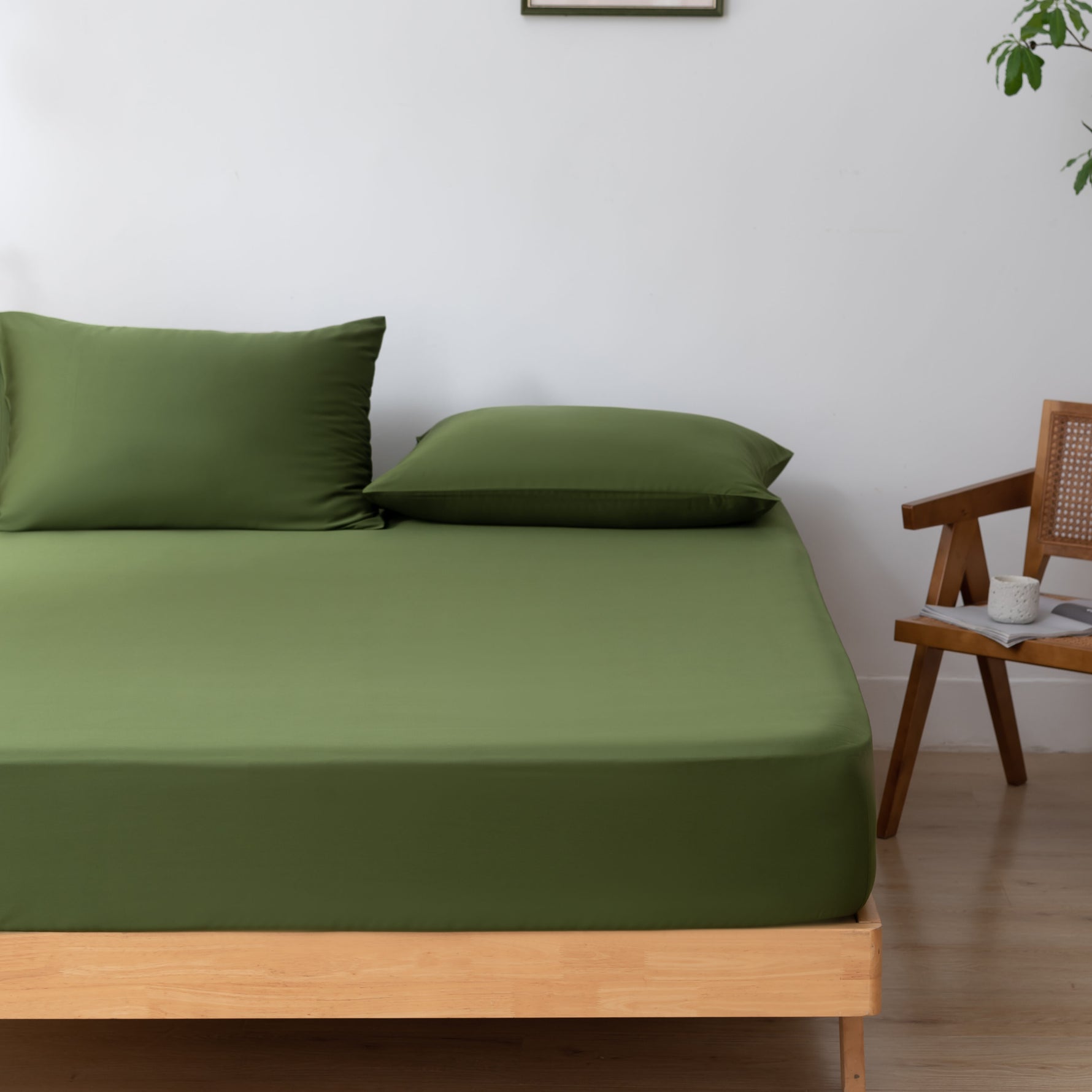 Tweepersoons Beddengoedset Xl - Deep Moss