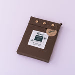 Eenpersoons Beddengoedset Xl - Coffee Brown