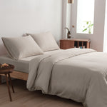 Tweepersoons Beddengoedset Xxl - Soft Taupe