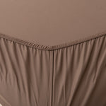 Eenpersoons Beddengoedset - Coffee Brown