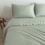 Tweepersoons Beddengoedset Xxl - Sage Green