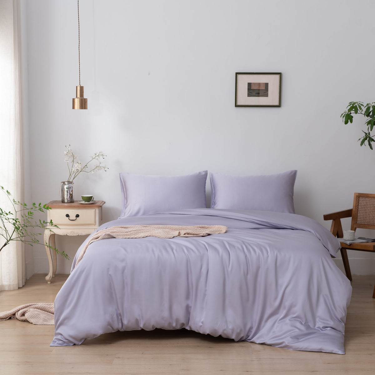 Tweepersoons Beddengoedset M - Lavender Mist