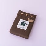 Eenpersoons Beddengoedset - Coffee Brown